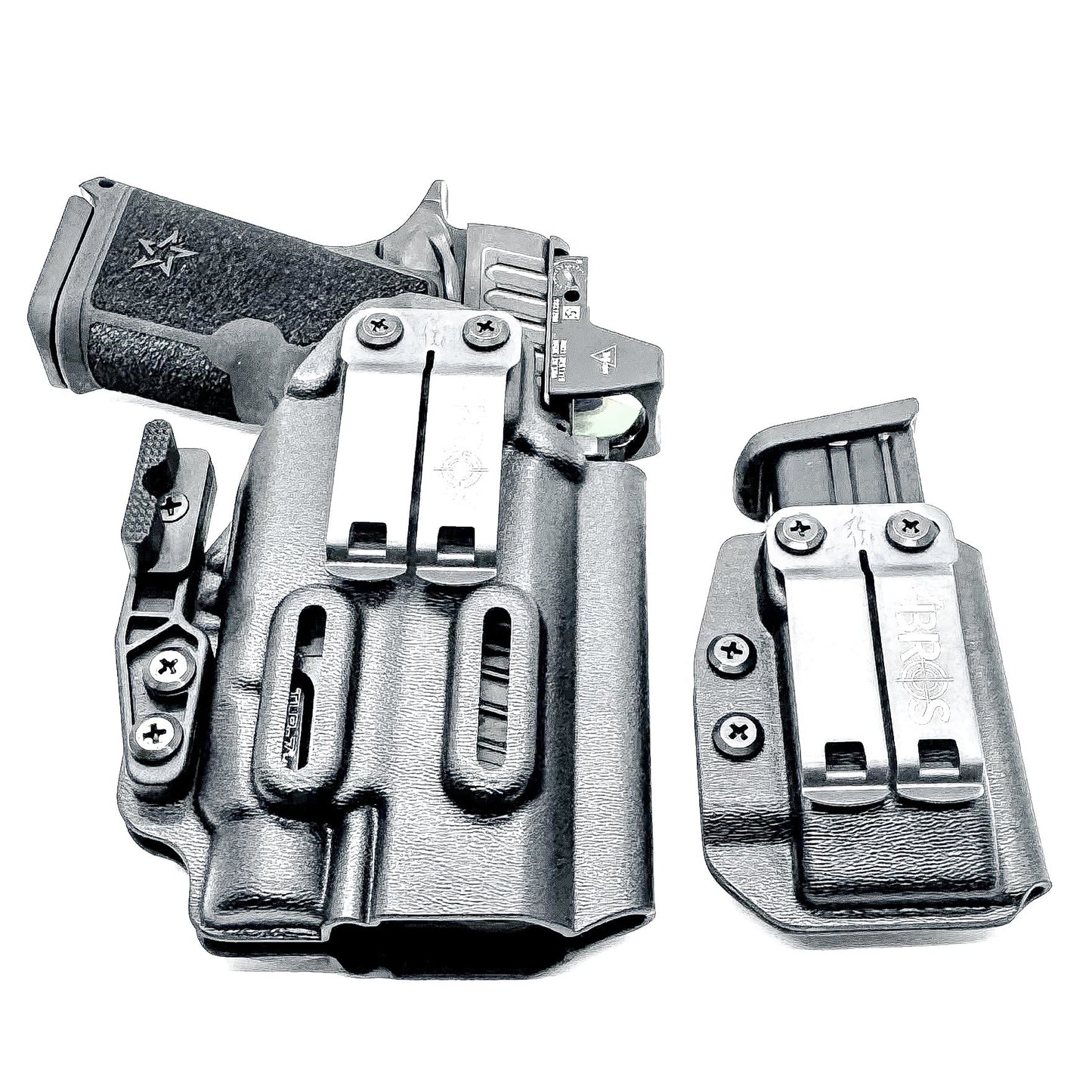 STACCATO HD C4X & TLR-7 HL-X IWB HOLSTER WITH MAGAZINE CARRIER COMBO