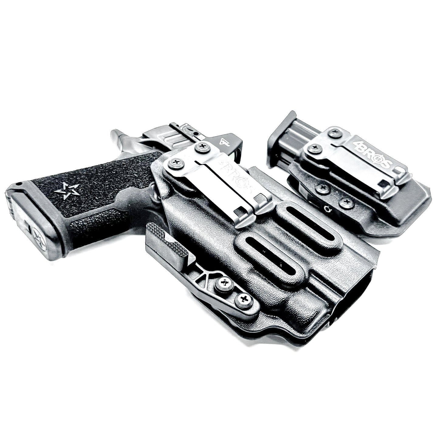 STACCATO HD C4X & TLR-7 HL-X IWB HOLSTER WITH MAGAZINE CARRIER COMBO