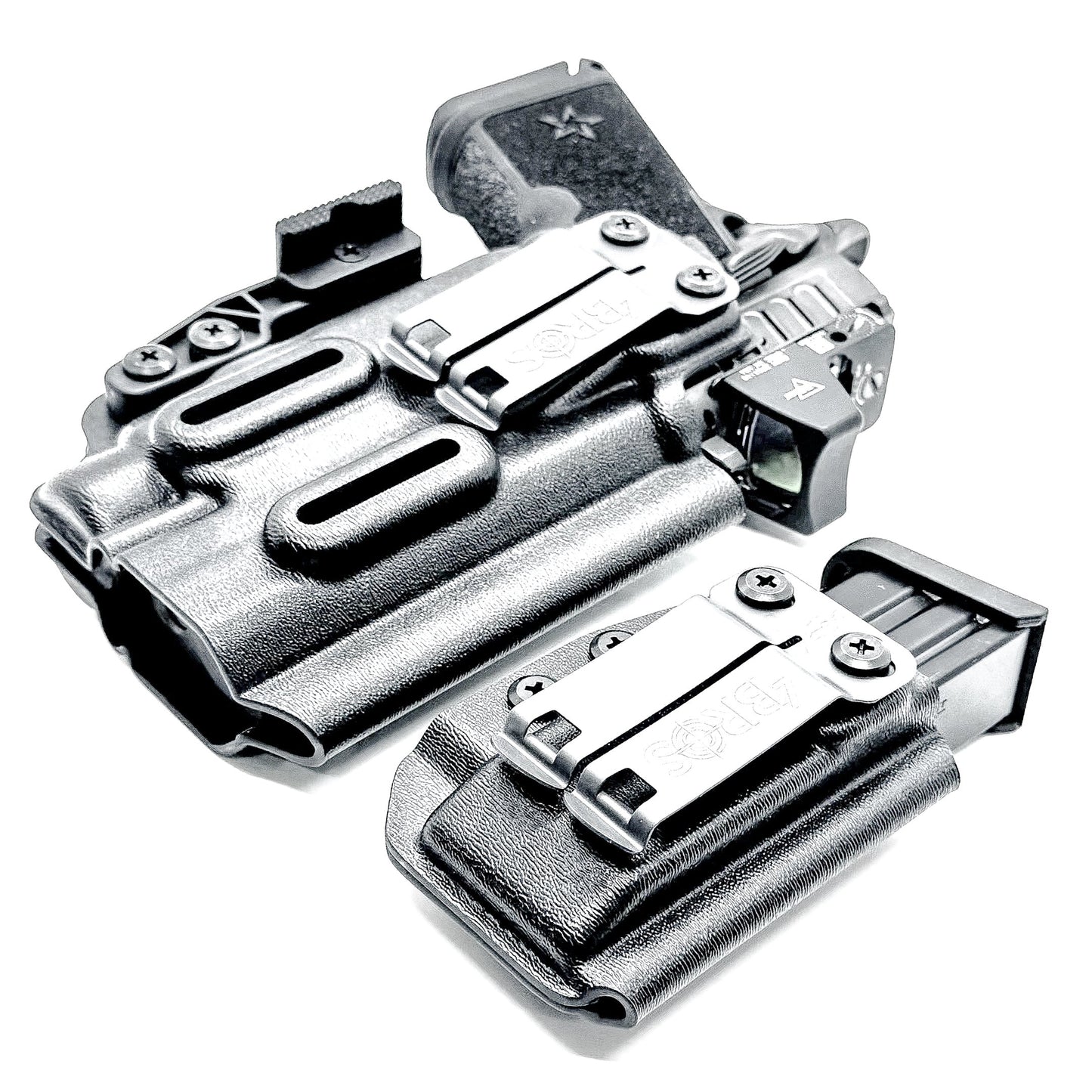 STACCATO HD C4X & TLR-7 HL-X IWB HOLSTER WITH MAGAZINE CARRIER COMBO