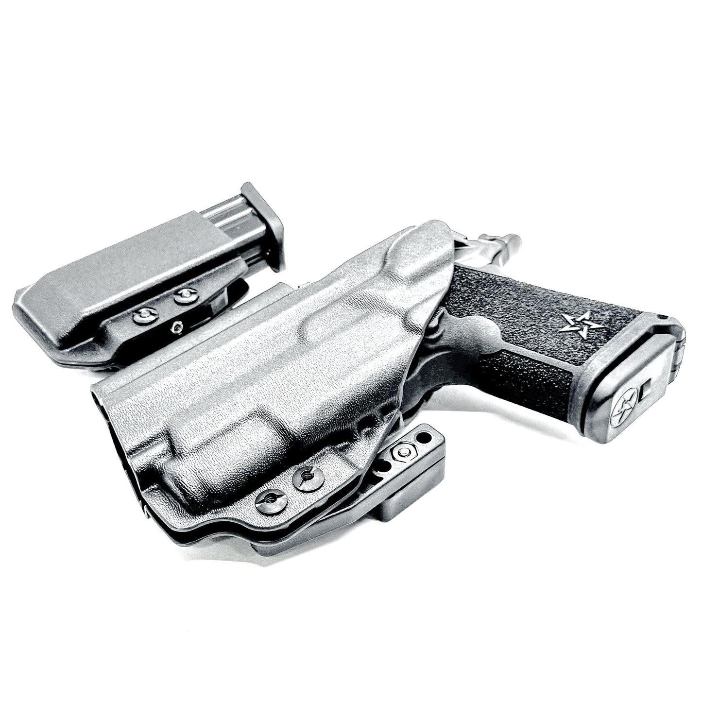 STACCATO HD C3.6 & SUREFIRE XC3 IWB HOLSTER WITH MAGAZINE CARRIER COMBO