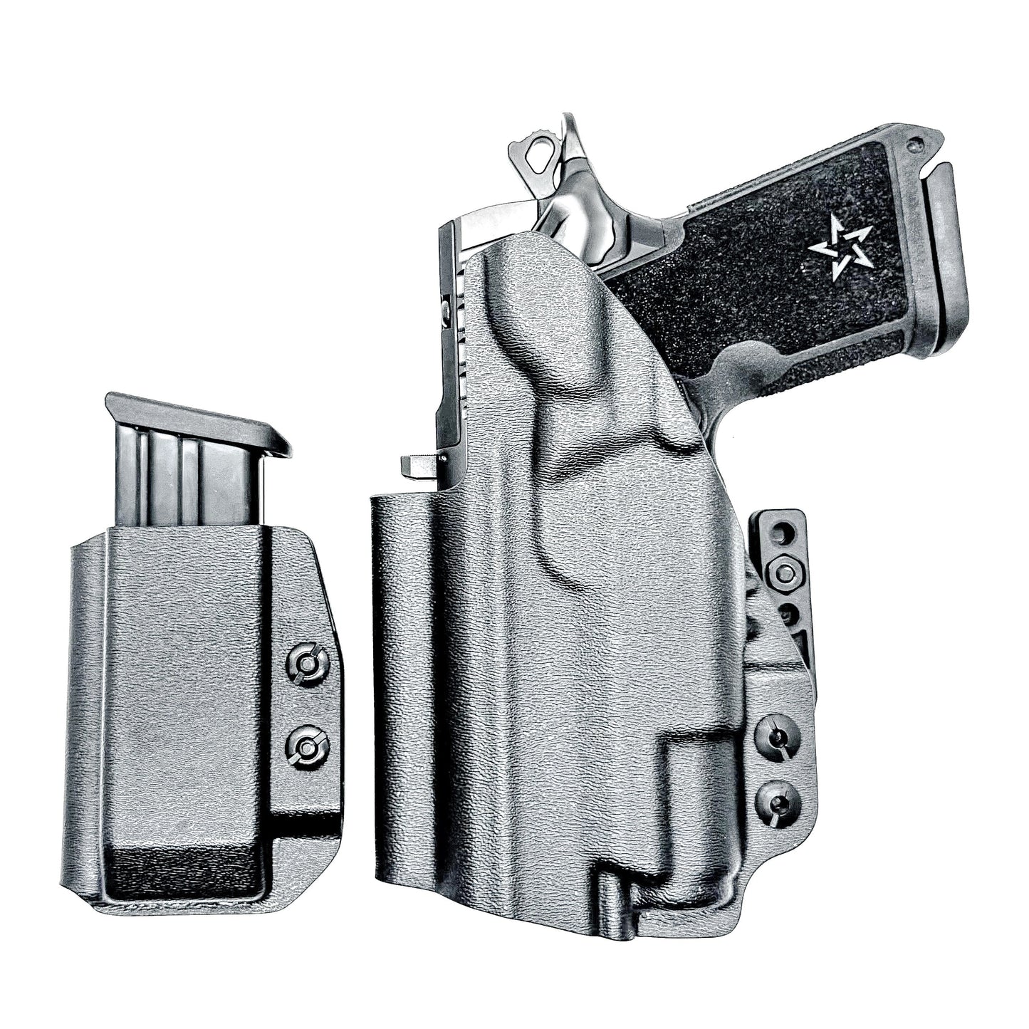 STACCATO HD C3.6 & SUREFIRE XC3 IWB HOLSTER WITH MAGAZINE CARRIER COMBO