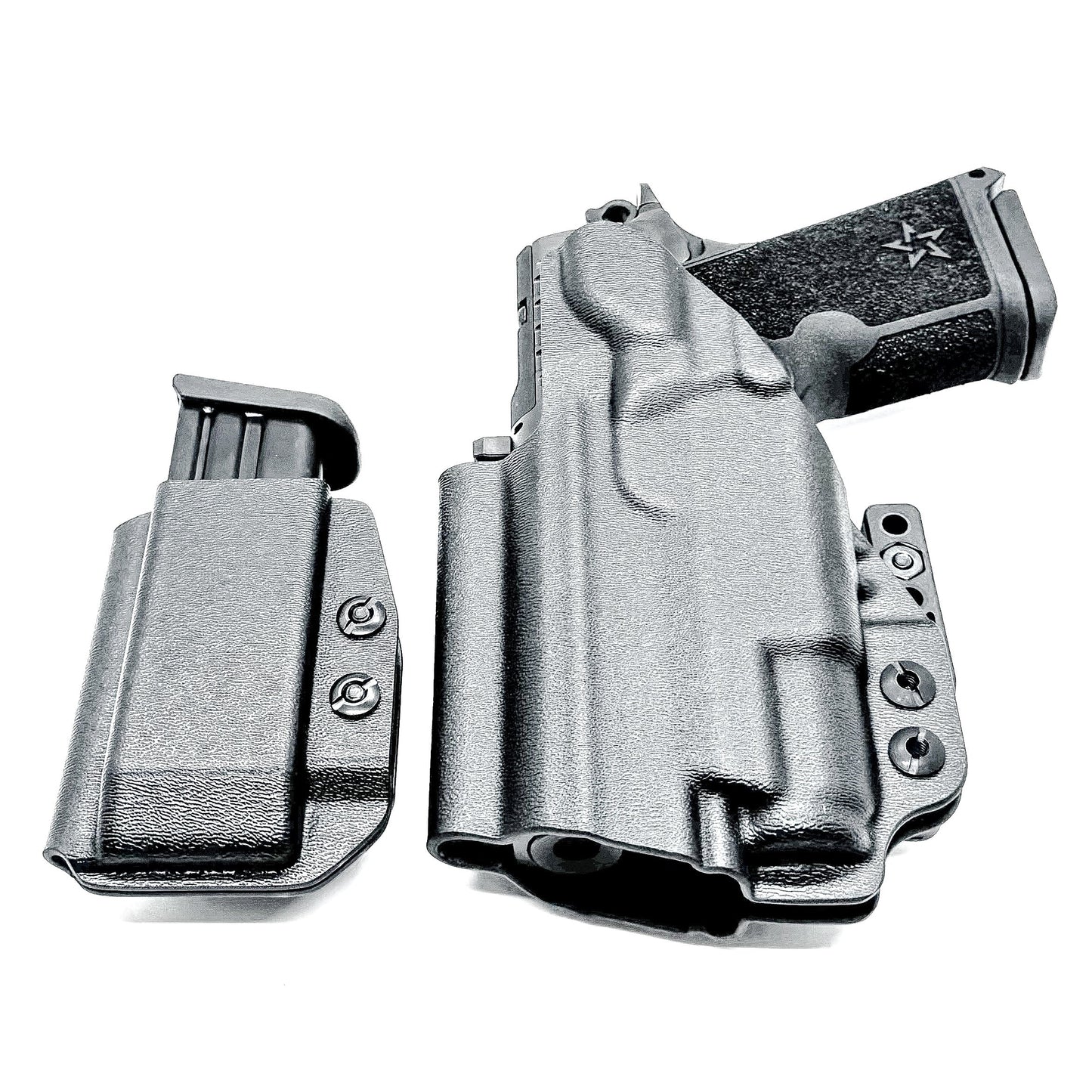 STACCATO HD C3.6 & SUREFIRE XC3 IWB HOLSTER WITH MAGAZINE CARRIER COMBO