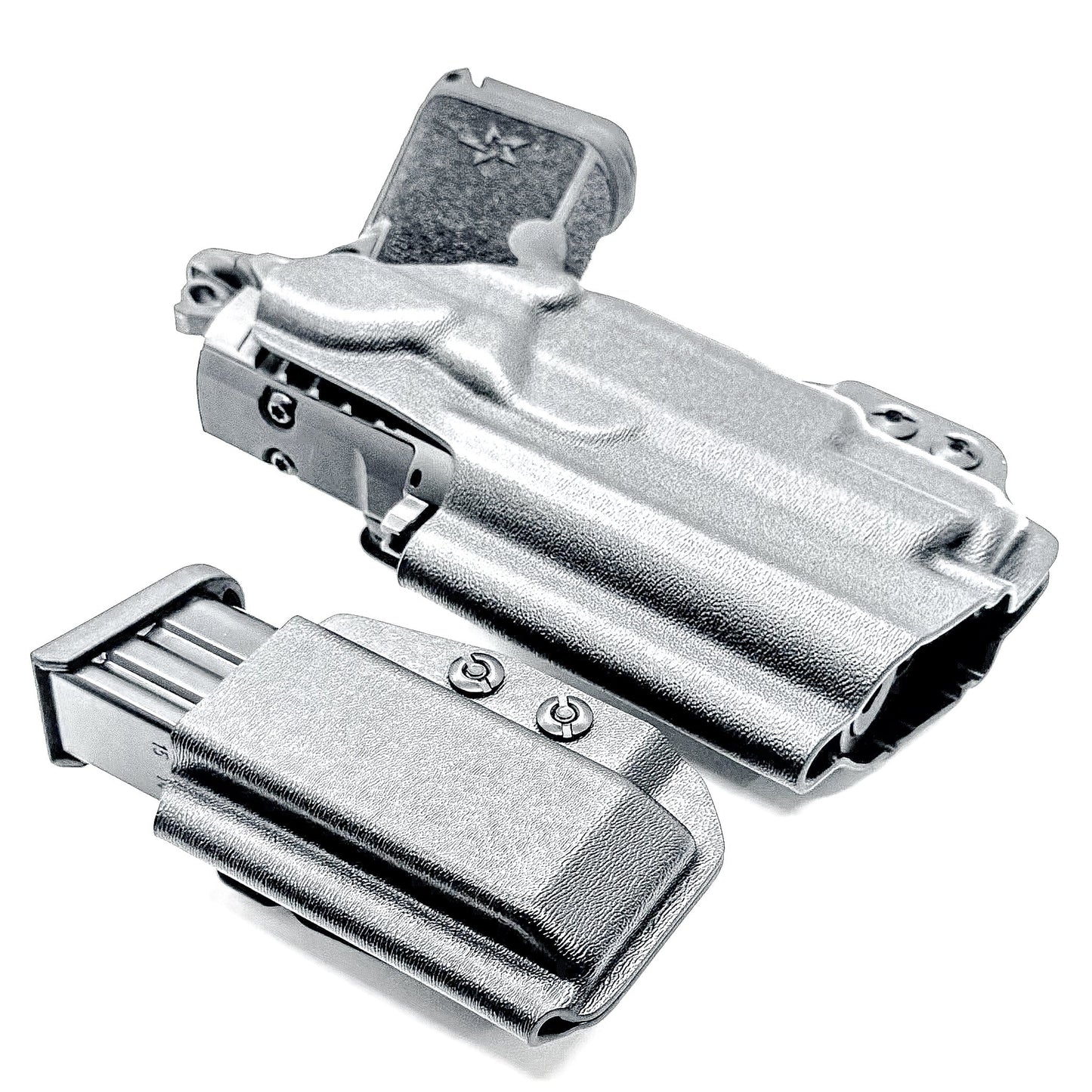 STACCATO HD C3.6 & SUREFIRE XC3 IWB HOLSTER WITH MAGAZINE CARRIER COMBO