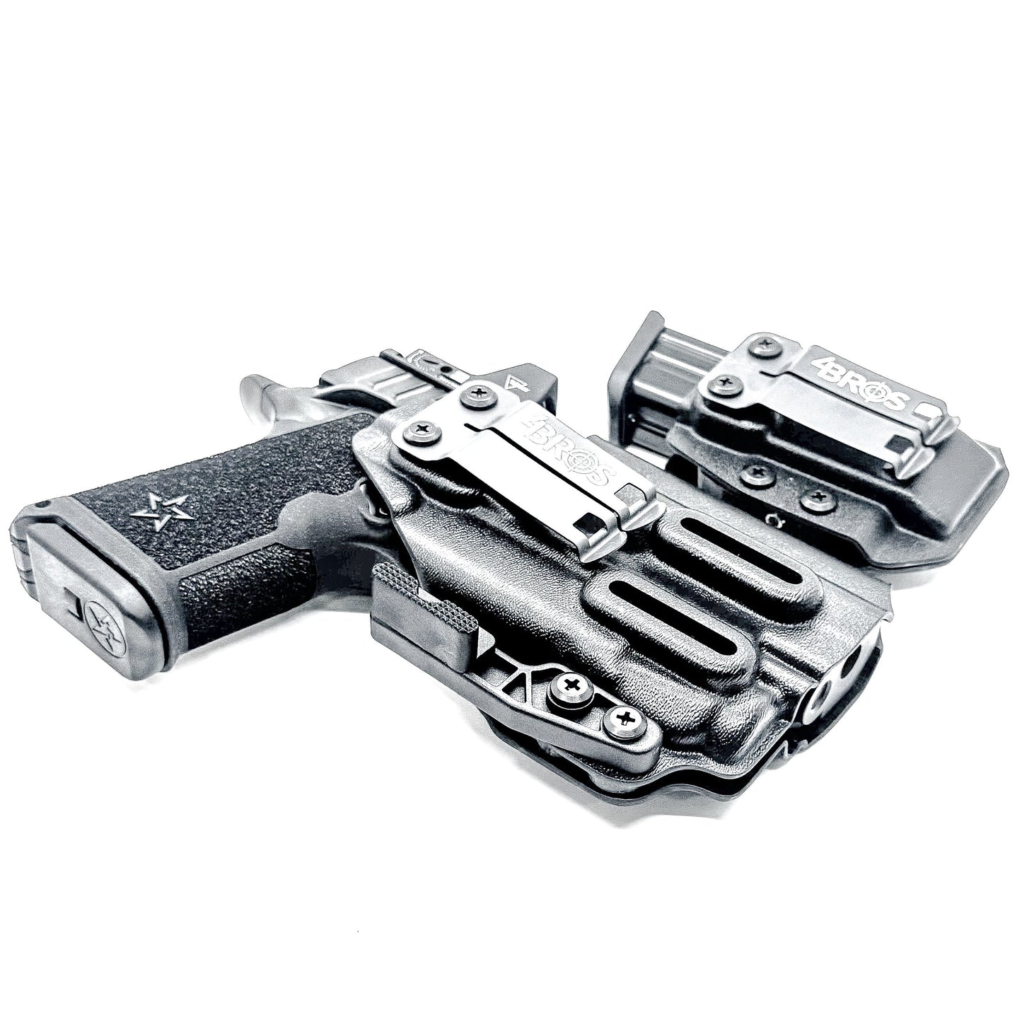 STACCATO HD C4X & TLR-7 X IWB HOLSTER WITH MAGAZINE CARRIER COMBO