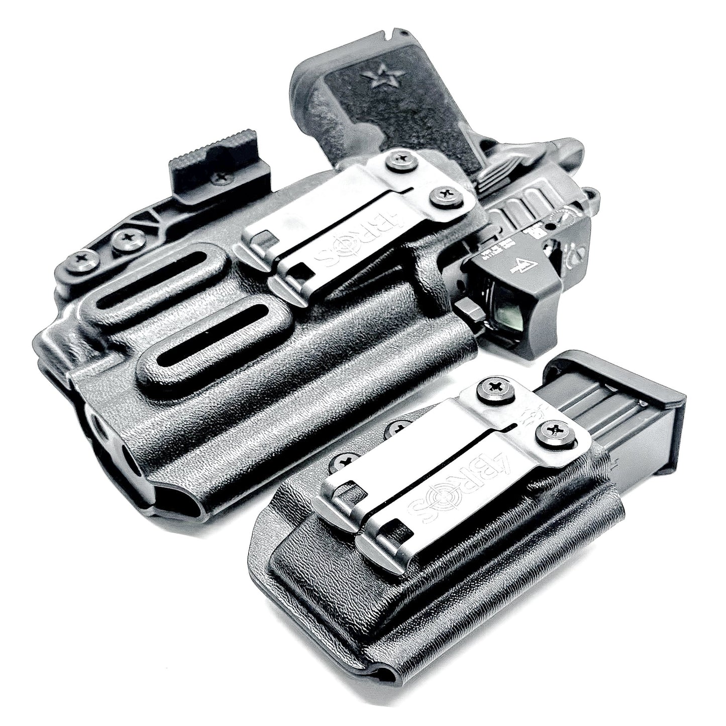 STACCATO HD C4X & TLR-7 X IWB HOLSTER WITH MAGAZINE CARRIER COMBO