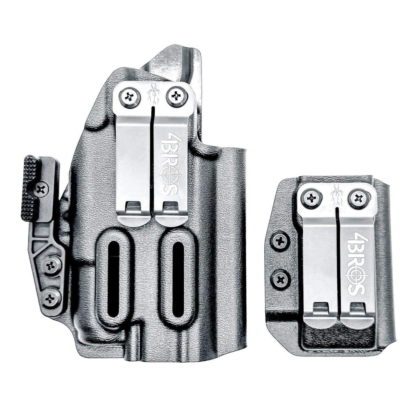 STACCATO HD P4 & SUREFIRE XC3 IWB HOLSTER WITH MAGAZINE CARRIER COMBO