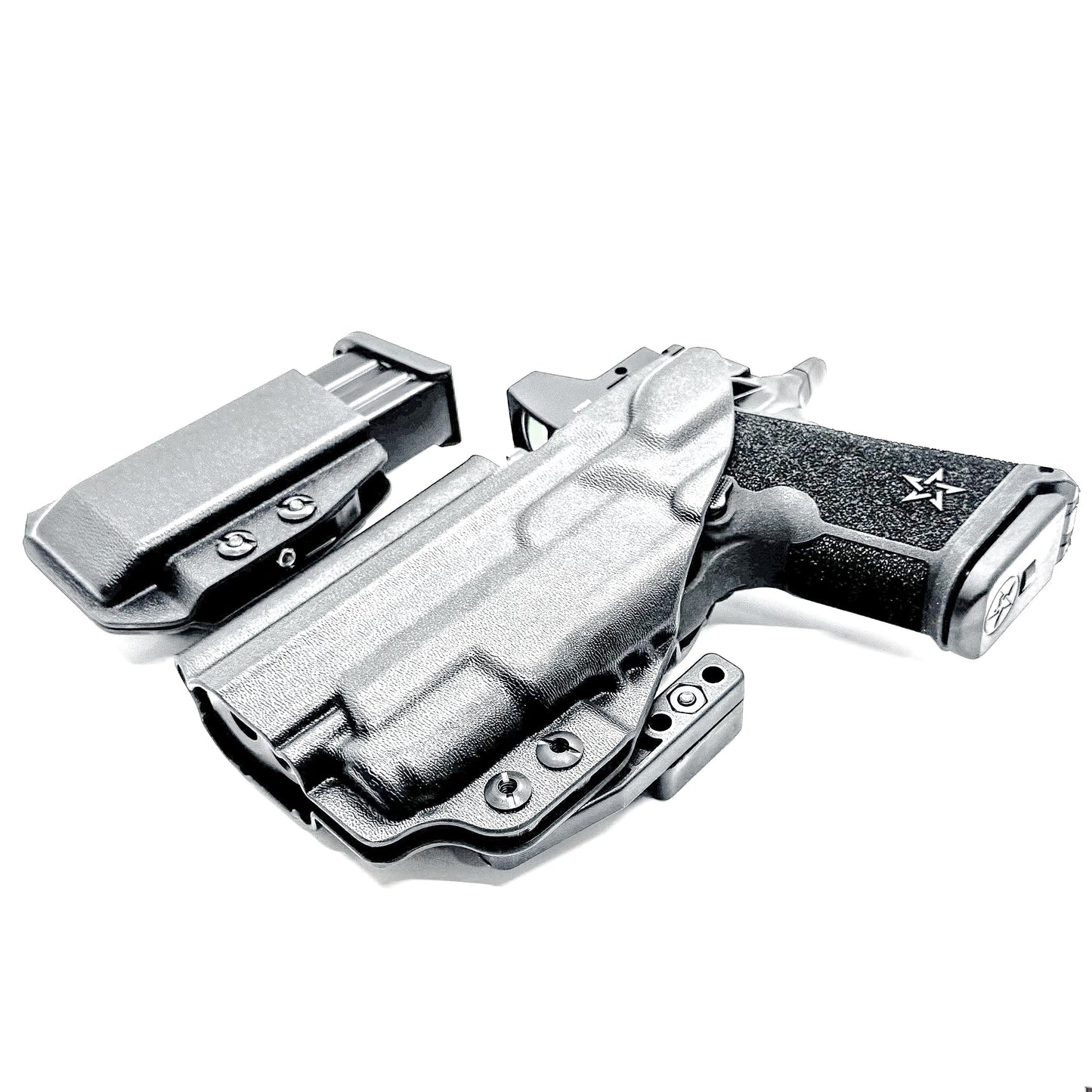 STACCATO HD C4X & SUREFIRE XC3 IWB HOLSTER WITH MAGAZINE CARRIER COMBO
