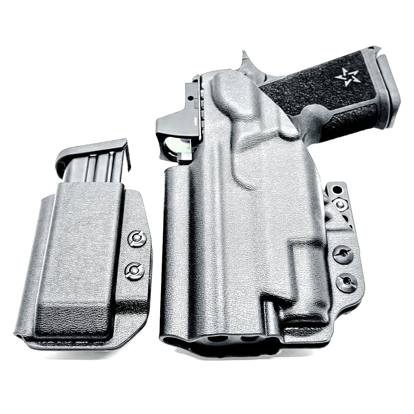 STACCATO HD C4X & SUREFIRE XC3 IWB HOLSTER WITH MAGAZINE CARRIER COMBO