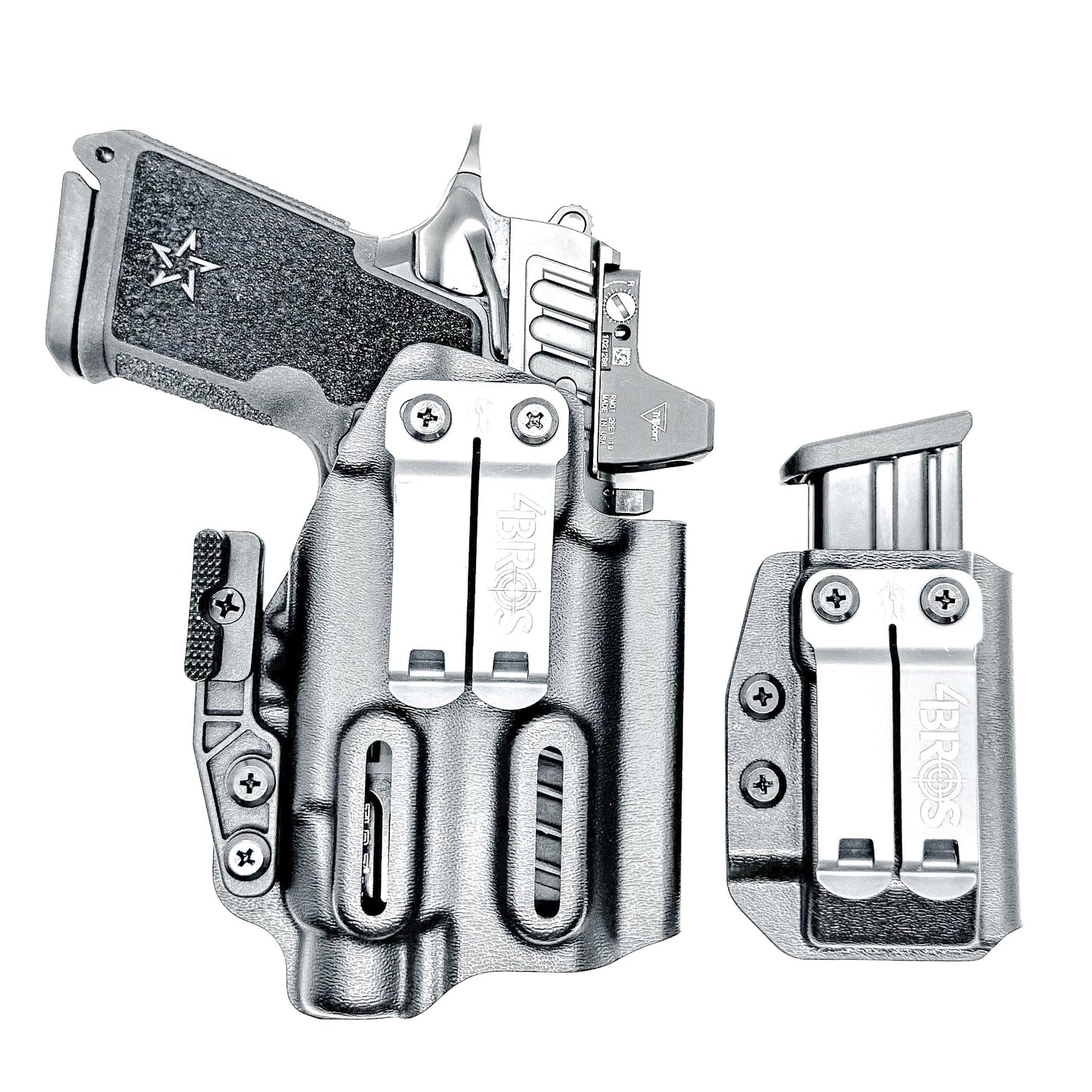STACCATO HD C3.6 & TLR-7 HL-X IWB HOLSTER WITH MAGAZINE CARRIER COMBO