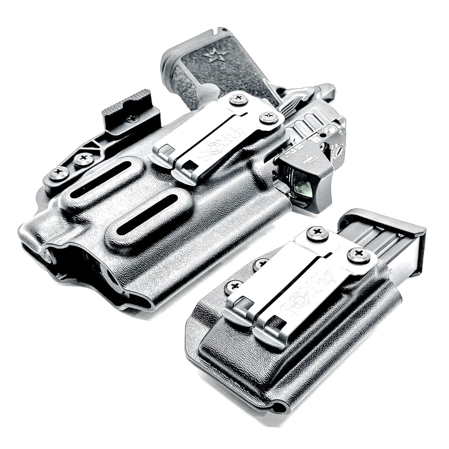 STACCATO HD C3.6 & TLR-7 HL-X IWB HOLSTER WITH MAGAZINE CARRIER COMBO