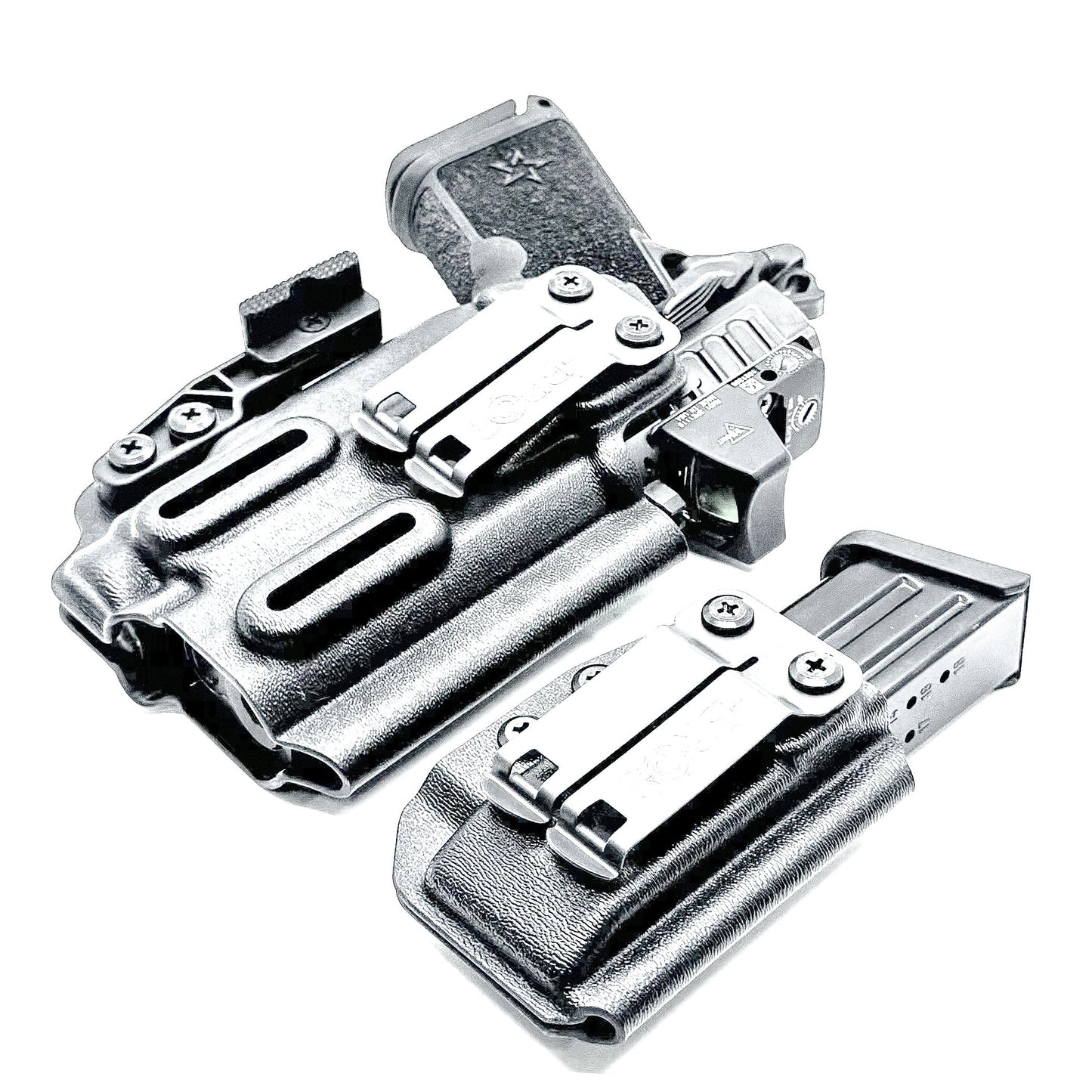 STACCATO HD C3.6 & TLR-7 SUB IWB HOLSTER WITH MAGAZINE CARRIER COMBO