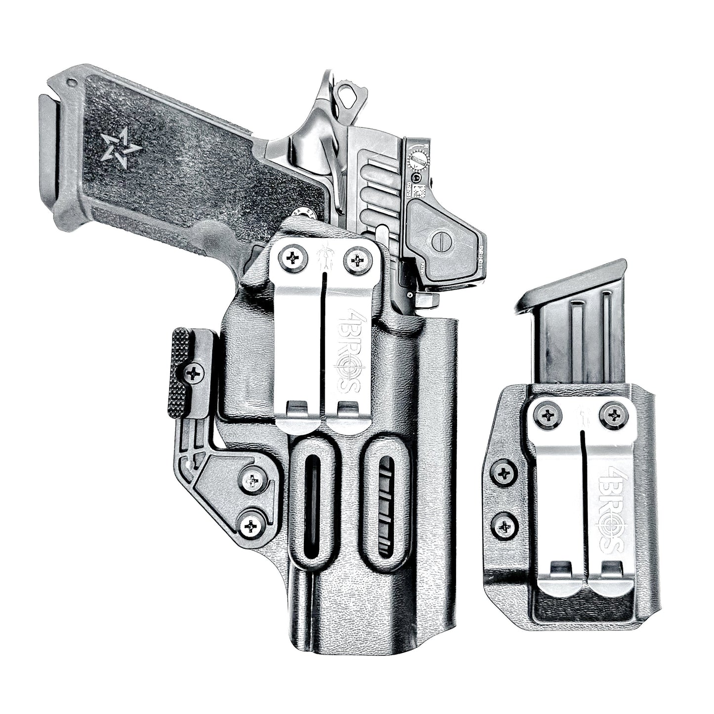 STACCATO HD P4.5 IWB HOLSTER WITH MAGAZINE CARRIER COMBO