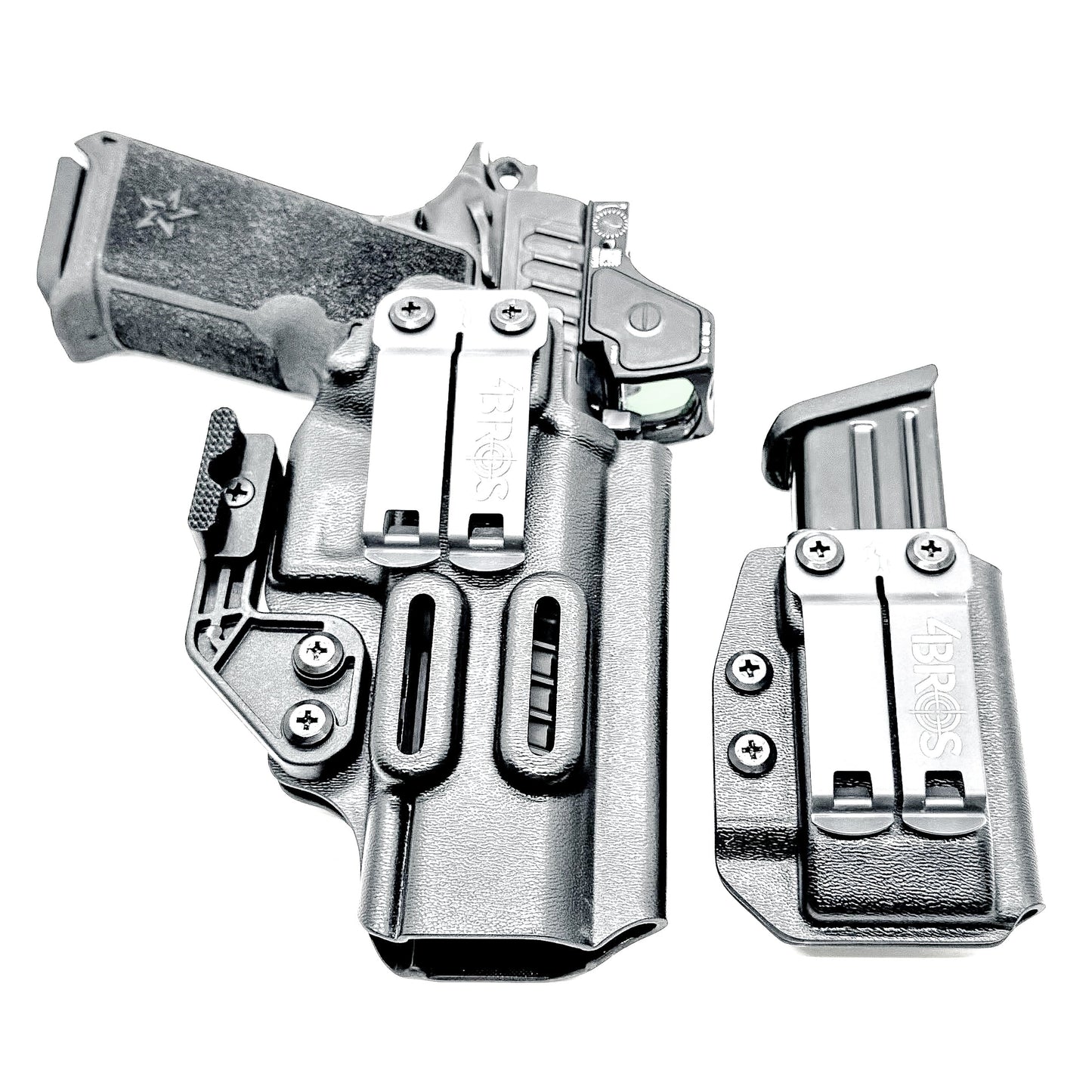 STACCATO HD P4.5 IWB HOLSTER WITH MAGAZINE CARRIER COMBO