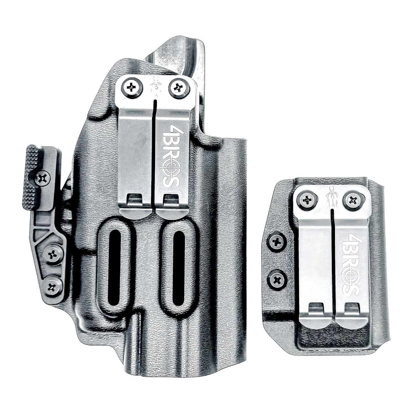 STACCATO HD P4.5 & SUREFIRE XC3 IWB HOLSTER WITH MAGAZINE CARRIER COMBO