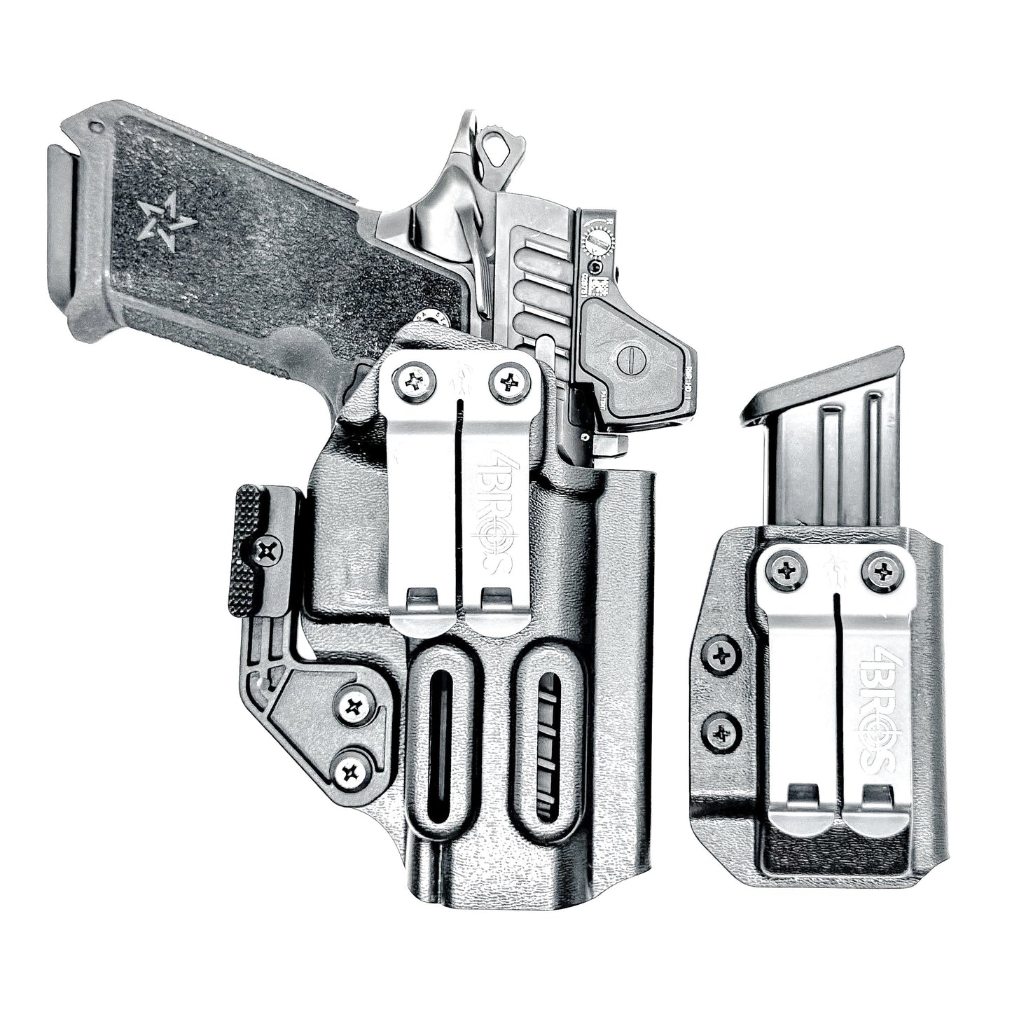 STACCATO HD P4 IWB HOLSTER WITH MAGAZINE CARRIER COMBO