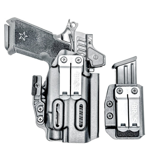 STACCATO HD P4 & TLR-7 HL-X IWB HOLSTER WITH MAGAZINE CARRIER COMBO