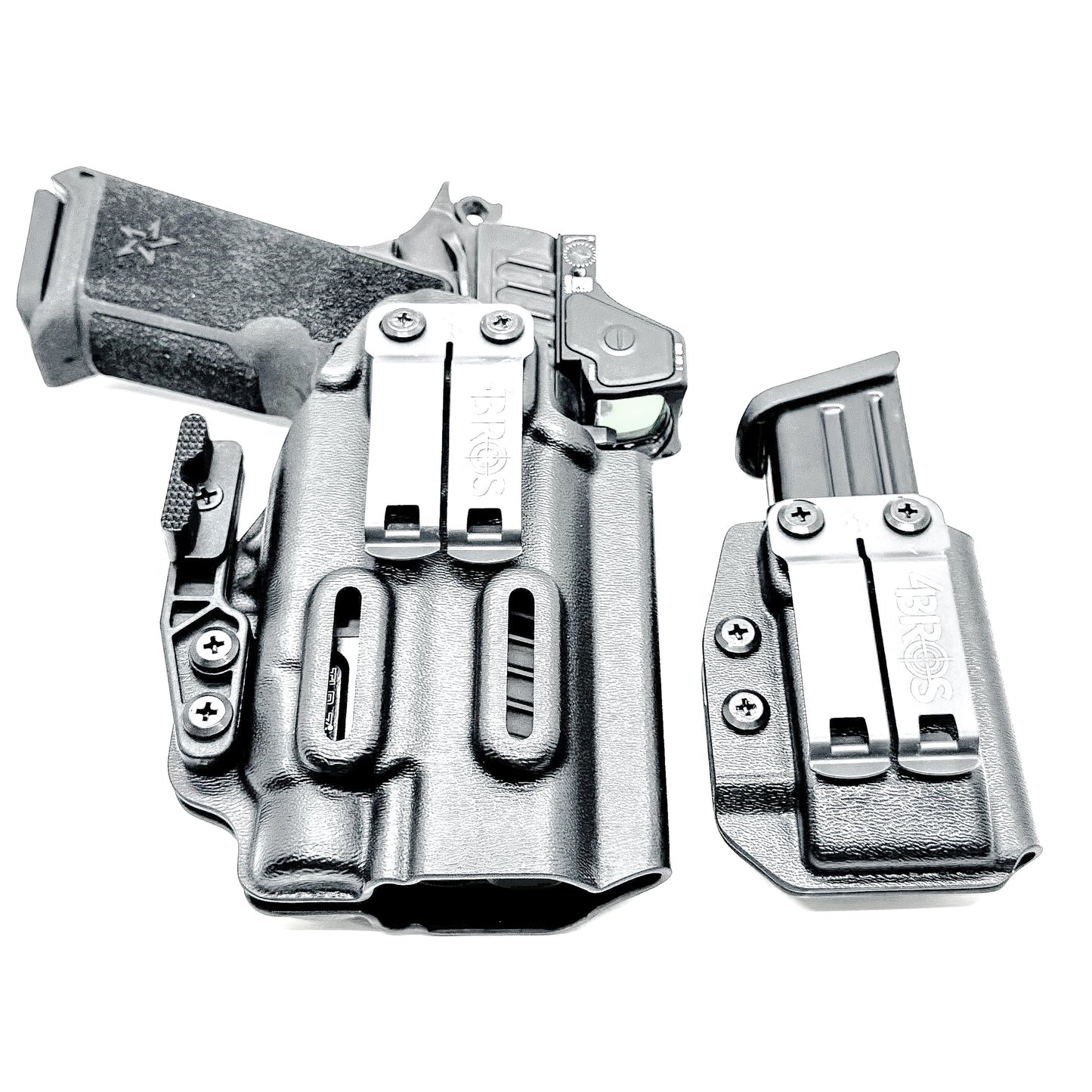 STACCATO HD P4 & TLR-7 HL-X IWB HOLSTER WITH MAGAZINE CARRIER COMBO