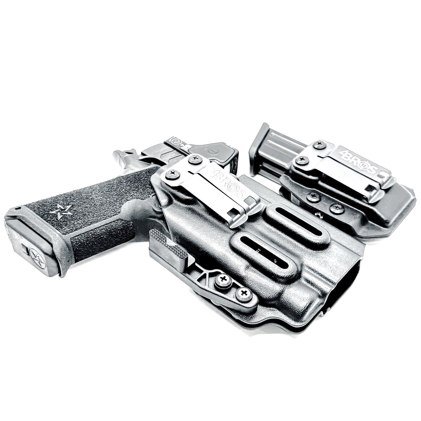 STACCATO HD P4 & TLR-7 HL-X IWB HOLSTER WITH MAGAZINE CARRIER COMBO