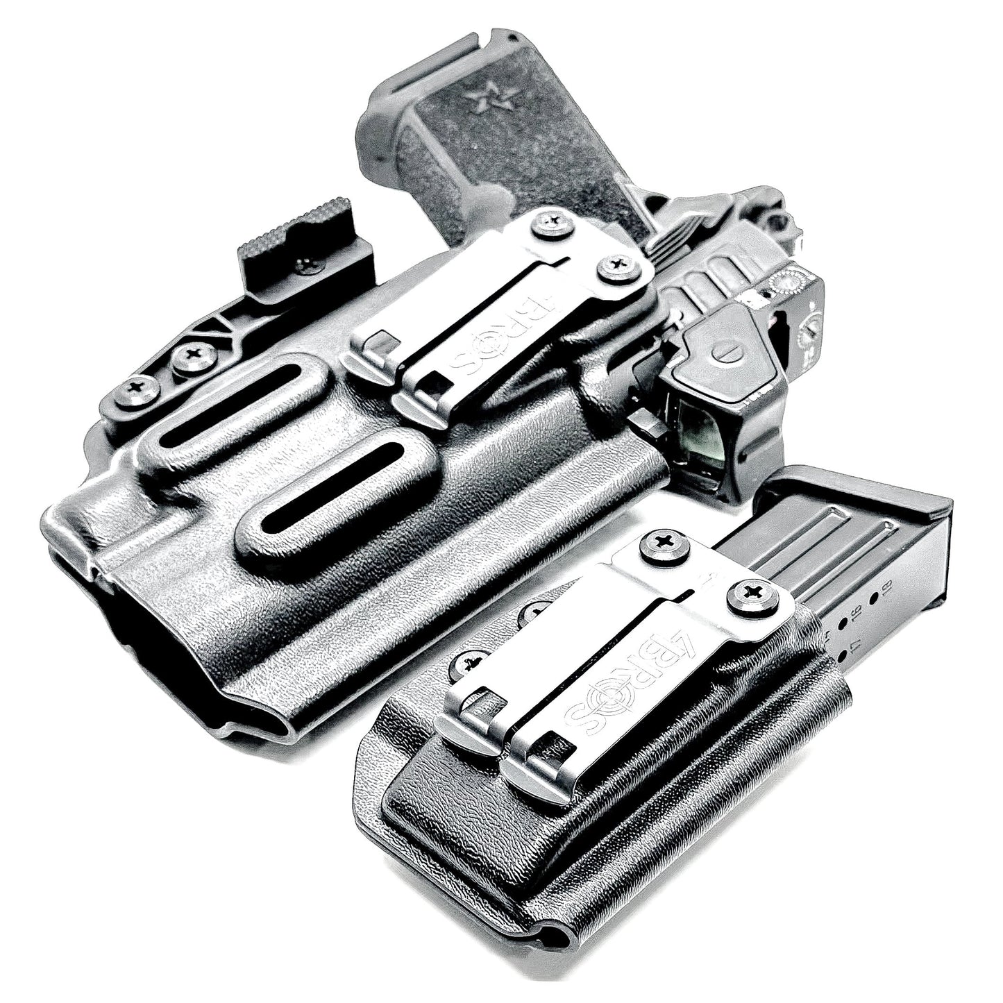 STACCATO HD P4 & TLR-7 HL-X IWB HOLSTER WITH MAGAZINE CARRIER COMBO
