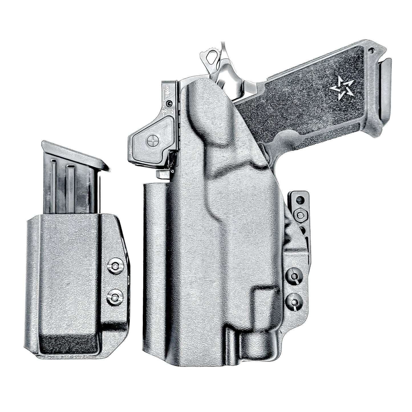 STACCATO HD P4 & TLR-7 HL-X IWB HOLSTER WITH MAGAZINE CARRIER COMBO