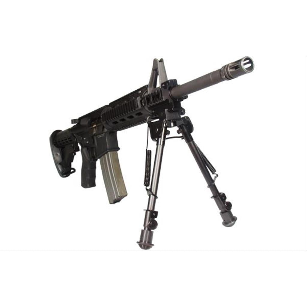 Tactical OP Bipod, Rubber Feet, 8.3"-12.7" Center Height