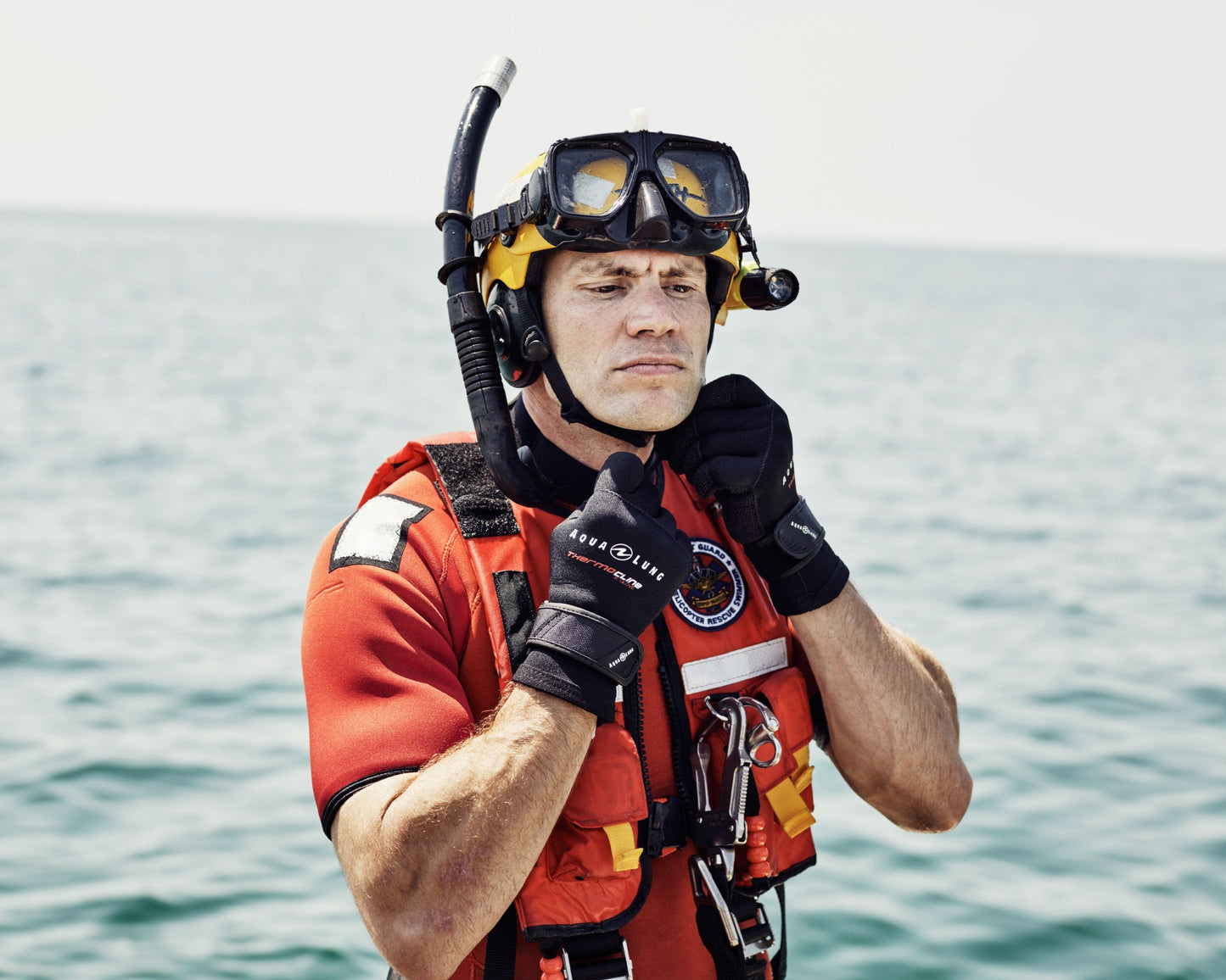 USCG RESCUE SWIMMER DIVE MASK AND SNORKEL COMBO