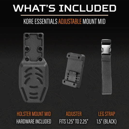 Kore Essentials Holster Mount Mid