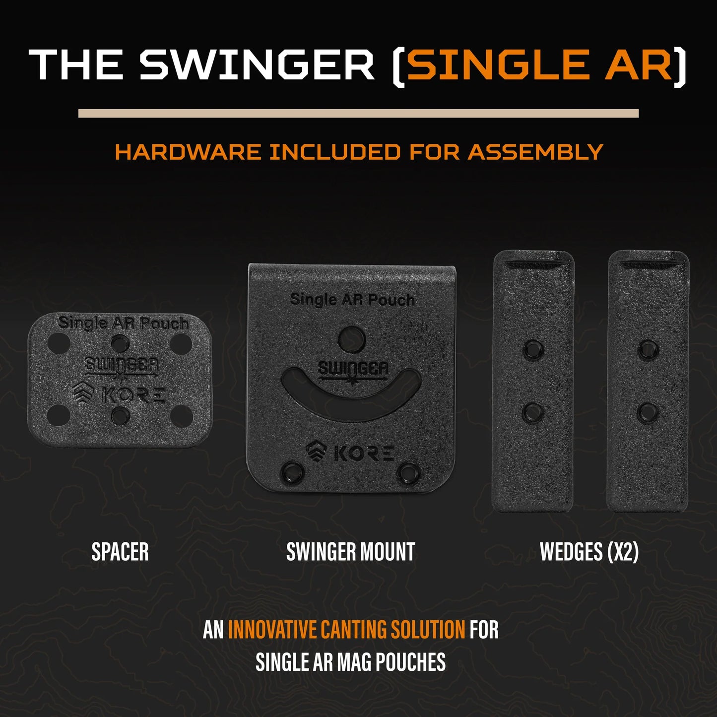Kore Essentials Swinger Mount -  For Single AR Mag Pouch