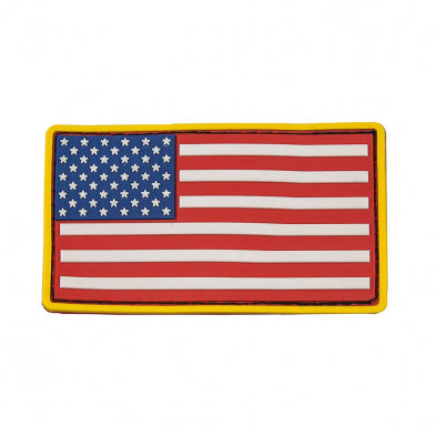 VISM USA FLAG PATCH PVC – RED, WHITE & BLUE