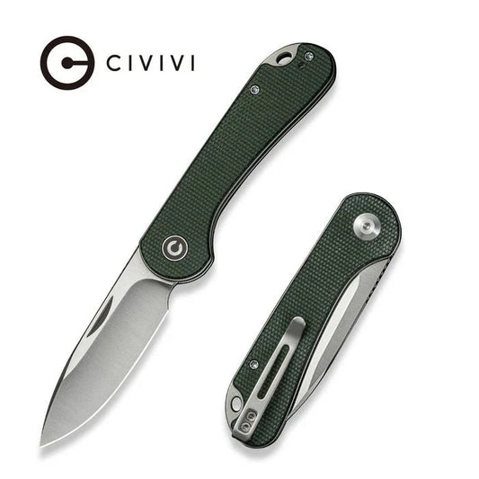 CIVIVI ELEMENTUM SLIP JOINT KNIFE MICARTA HANDLE