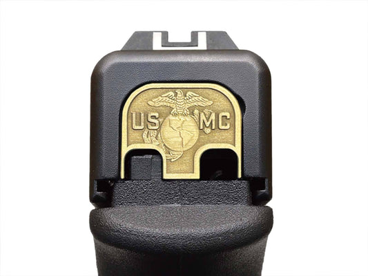 USMC EGA 3D SLIDE BACK PLATE