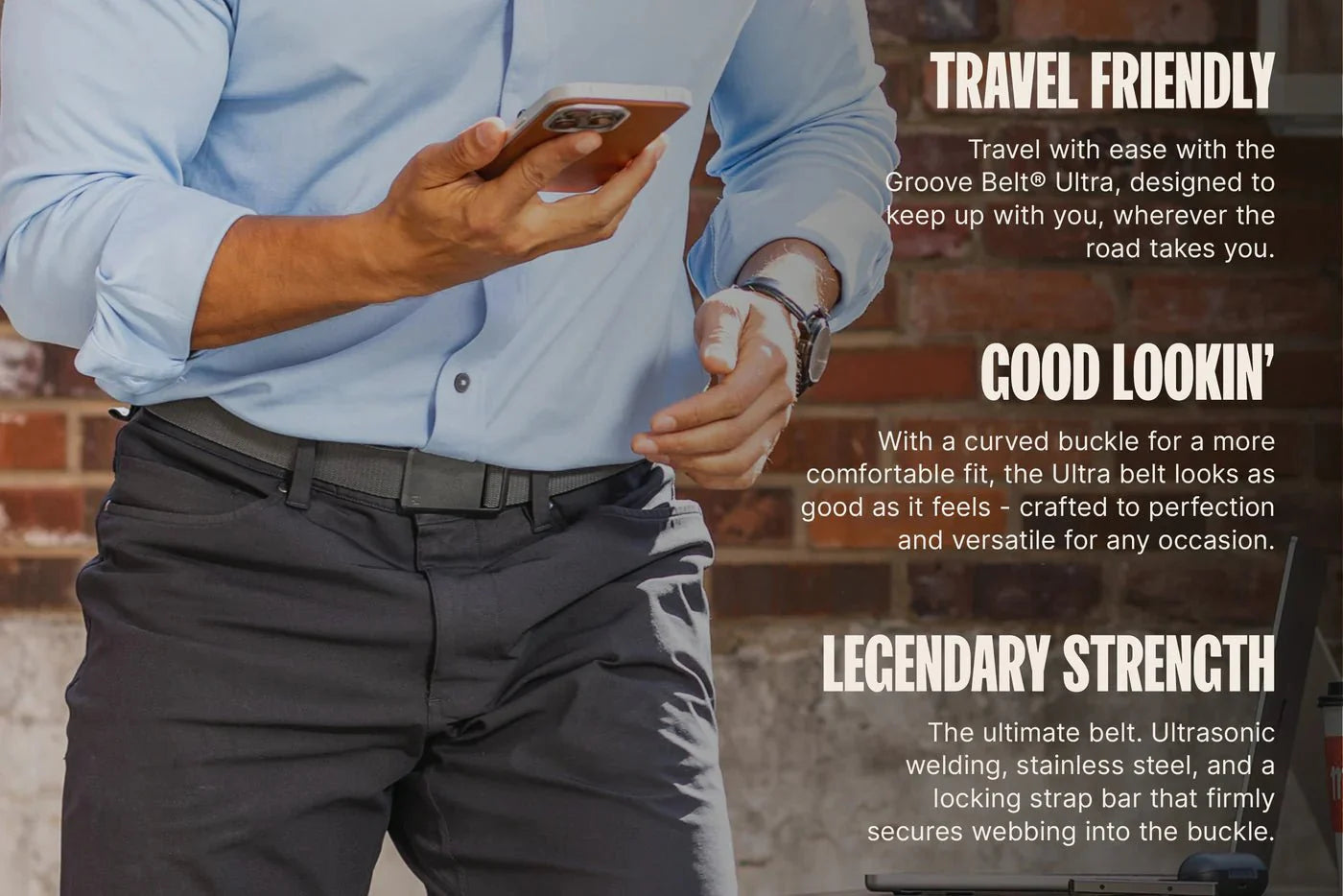 GROOVE BELT ULTRA - THE ULTIMATE ACCESSORY