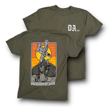 Load image into Gallery viewer, &quot;ORCHESTRATED DEATH&quot; TEE (MIL GREEN)