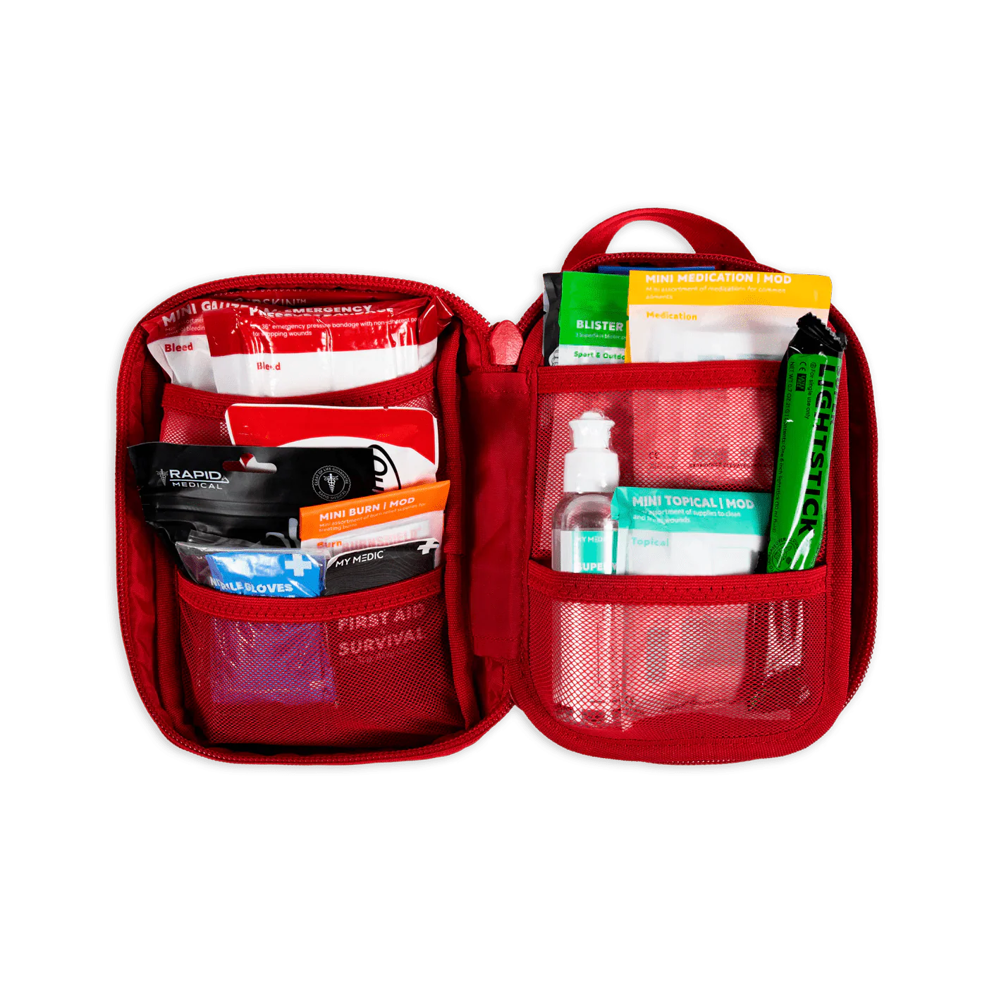MY MEDIC MYFAK™ MINI FIRST AID KIT | COMPACT TACTICAL EMERGENCY MEDICAL KIT