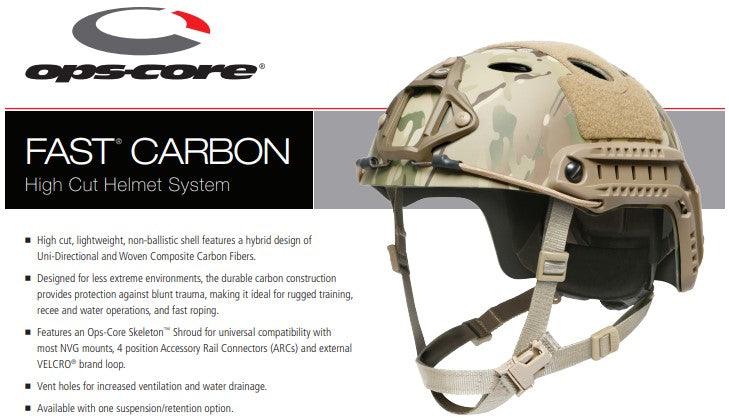 OPS-CORE CARBON | FAST HIGH CUT HELMET (REPLACED)