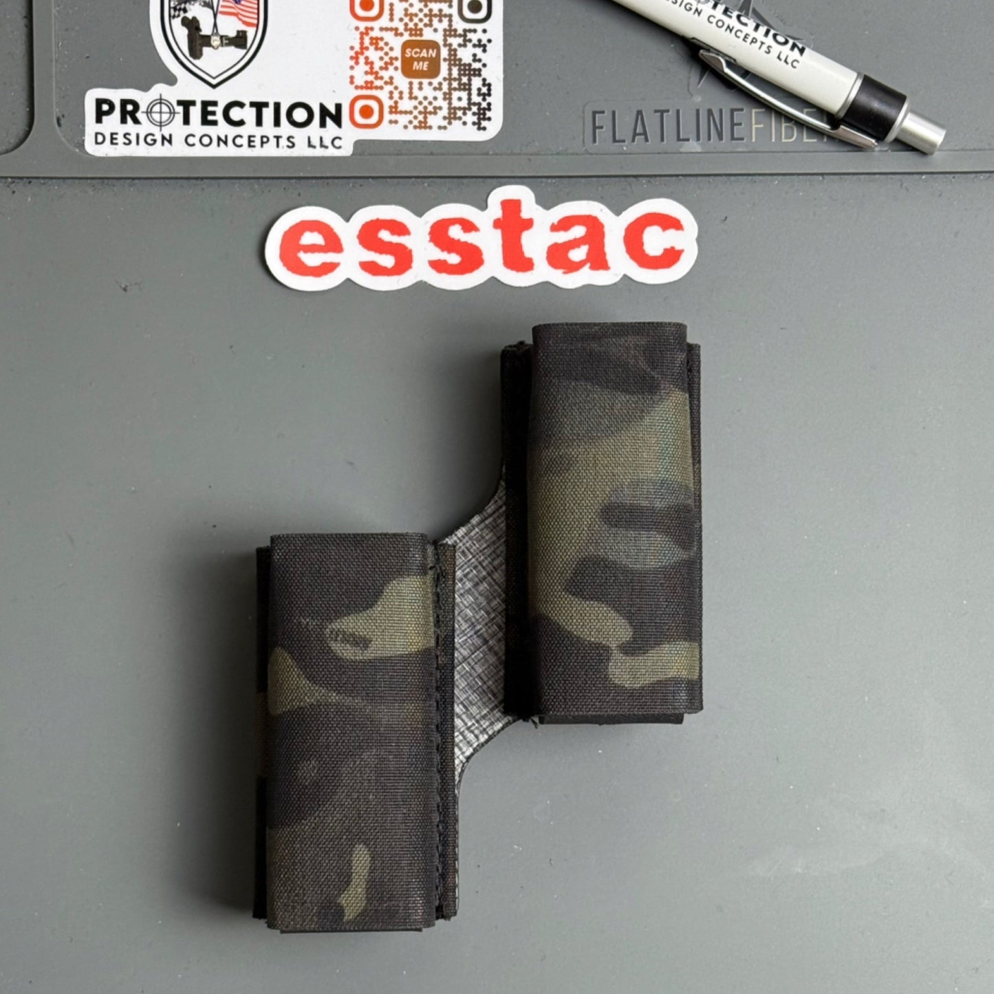 ESSTAC DOUBLE 40° ANGLED PISTOL KYWI POUCH