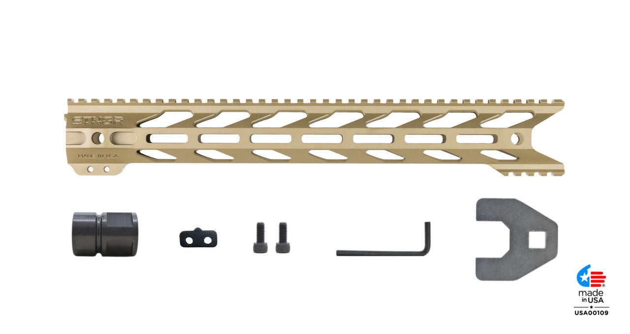 STNGR HWK® M-LOK Free Float AR-15 Handguard