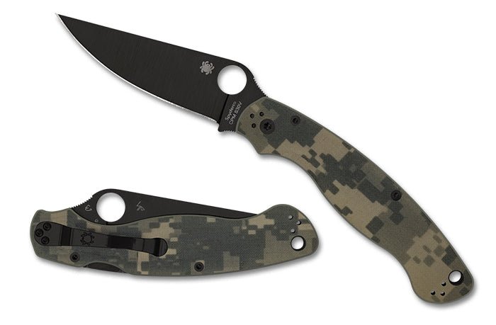 SPYDERCO MILITARY 2 CAMO G-109 KNIFE