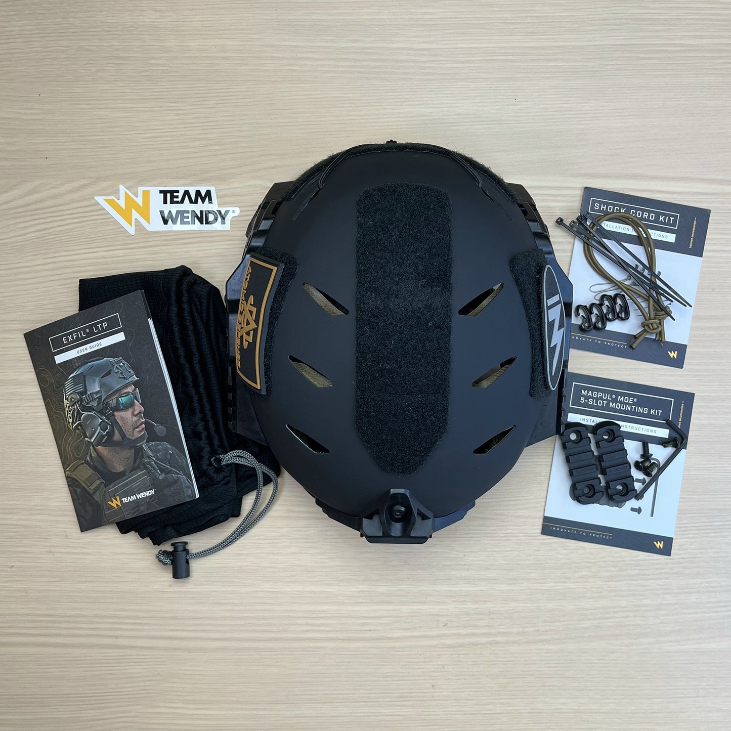 TEAM WENDY EXFIL CARBON | BUMP HELMET W/ EXFILL RAIL 3.0