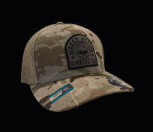 Load image into Gallery viewer, Direct Action &quot;Kinetic Co&quot; fitted mesh Patch Hat (MCBLK &amp; MCARID)