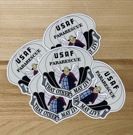 USAF Pararescue 4in Sticker