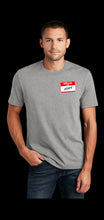 Load image into Gallery viewer, Direct Action “Hello I&#39;m Jody” Tee (Heather Grey)