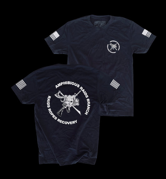 RAIDS BRANCH TEE (BLACK)