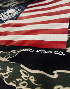 Direct Action "DA Flag" Hoodie (Tiger Stripe)