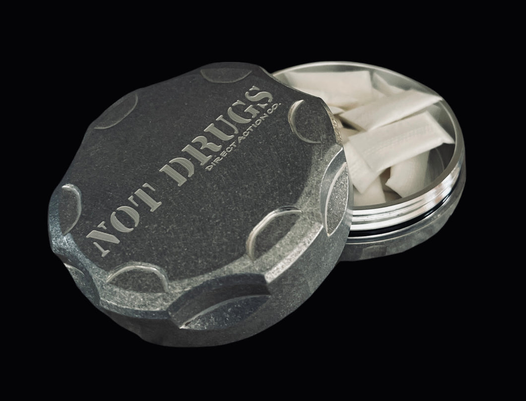 Not Drugs All-Weather Canister For Dip Can Or Whatever!! – Direct Action  Apparel