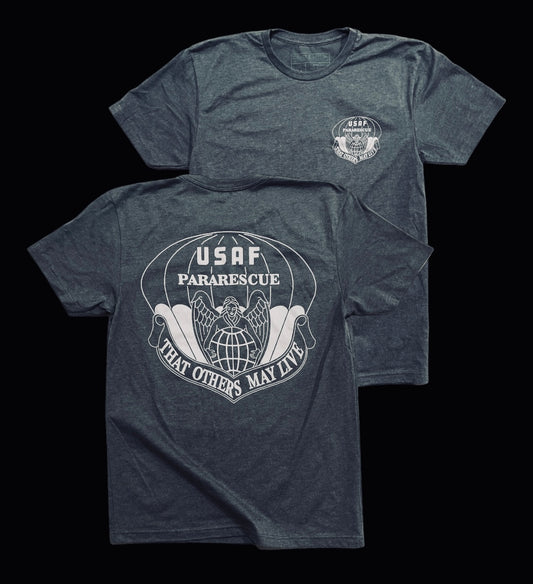 AF Pararescue Tee (Heather Metal)