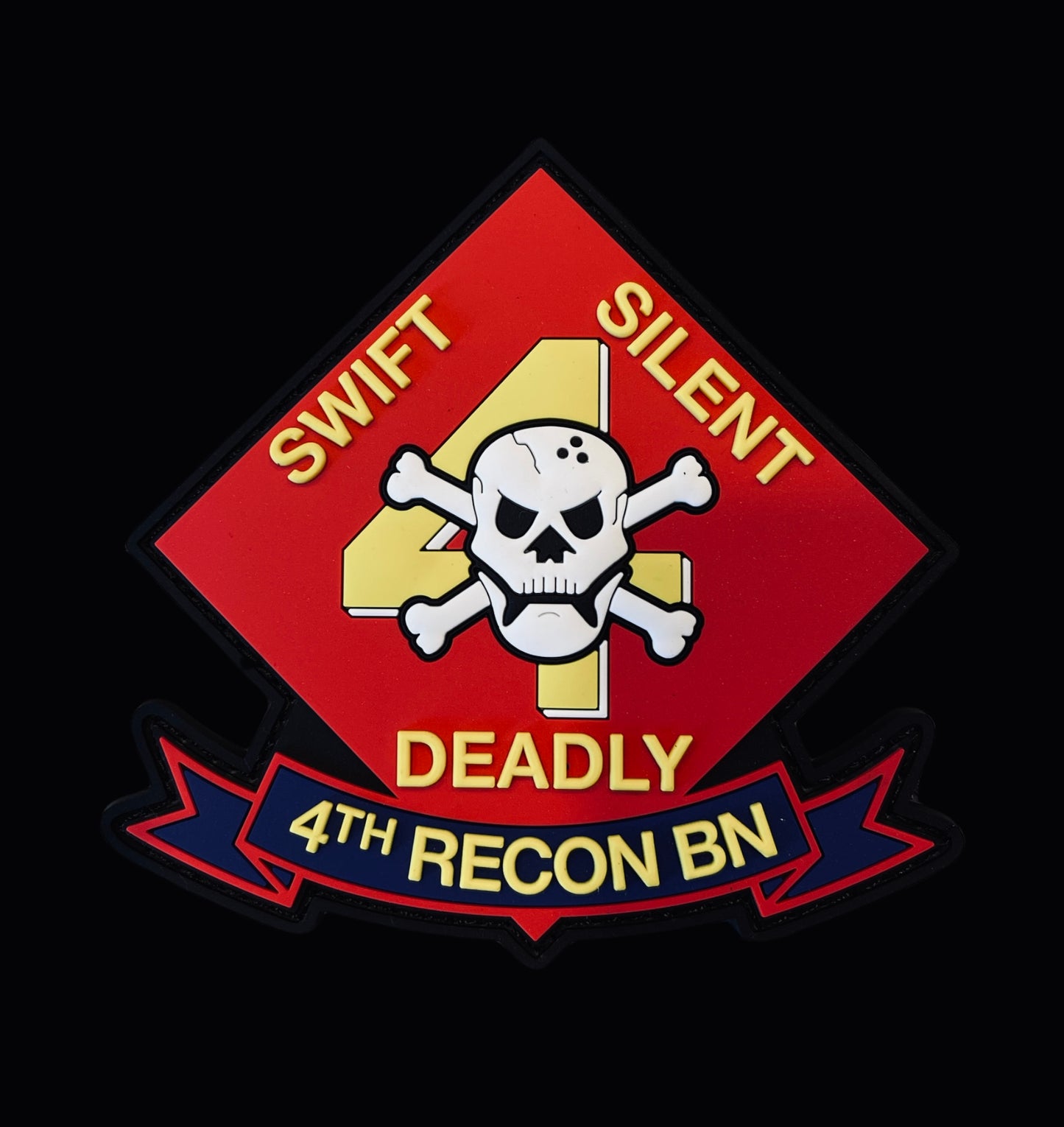 Amphib Recon (4th Recon BN) 4in PVC Patch