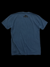 Load image into Gallery viewer, Direct Action “Shoot Fast” Tee (Heather Blue)