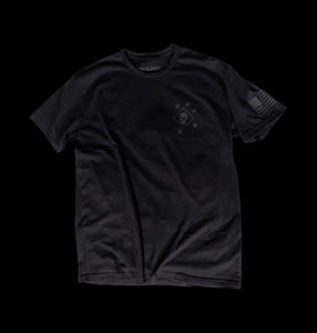 Raider Logo T-Shirt (Subdued Black)