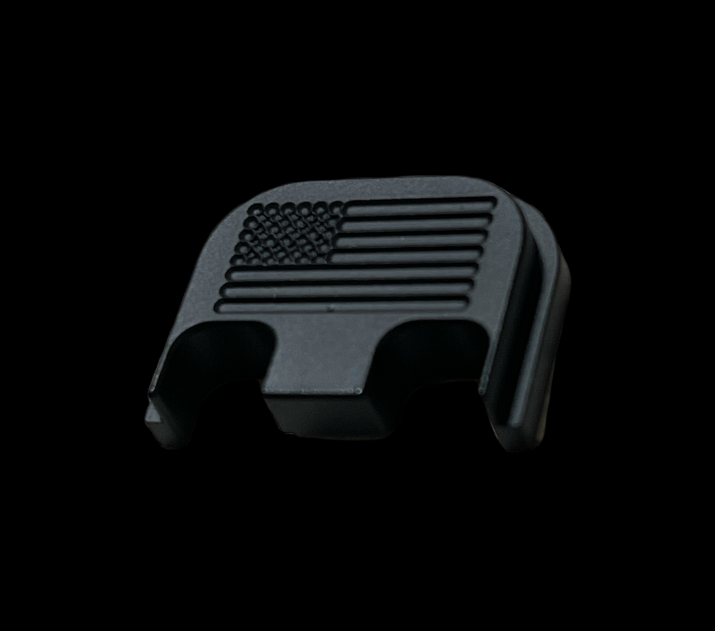 BLACKED OUT (AMERICAN FLAG) GLOCK BACK PLATE